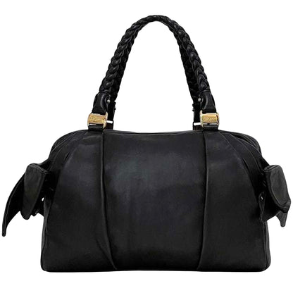 Salvatore Ferragamo Black Leather Tote