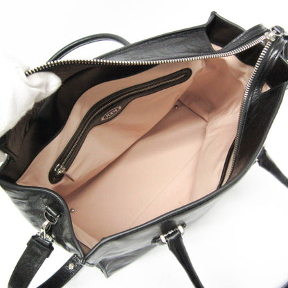 Tod's Black Leather D-styling