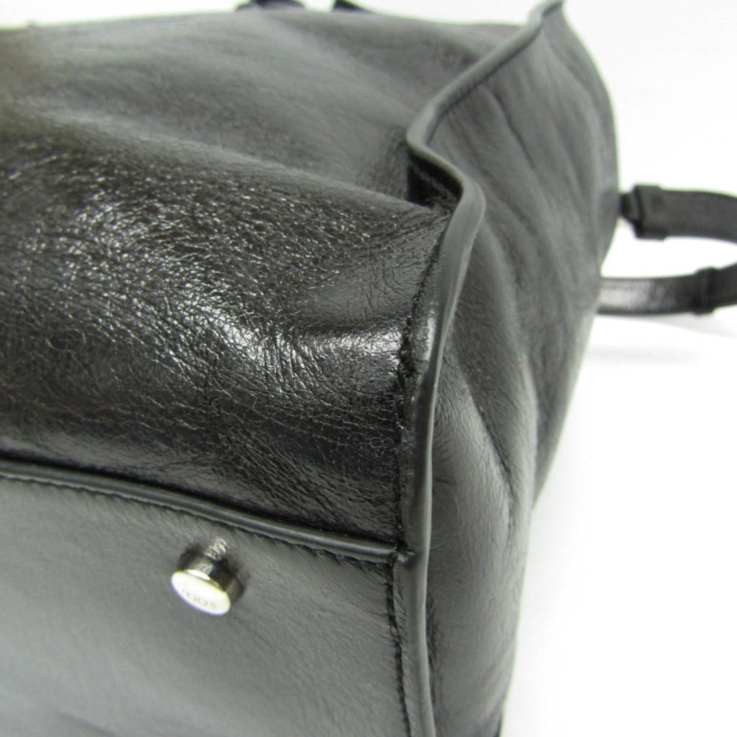 Tod's Black Leather D-styling