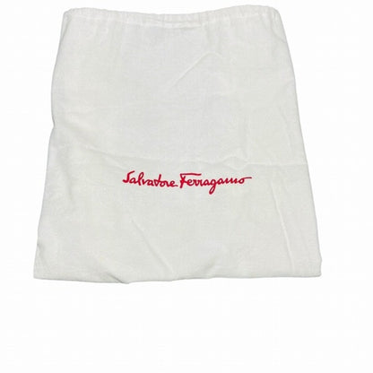 Salvatore Ferragamo Brown Leather Gancini