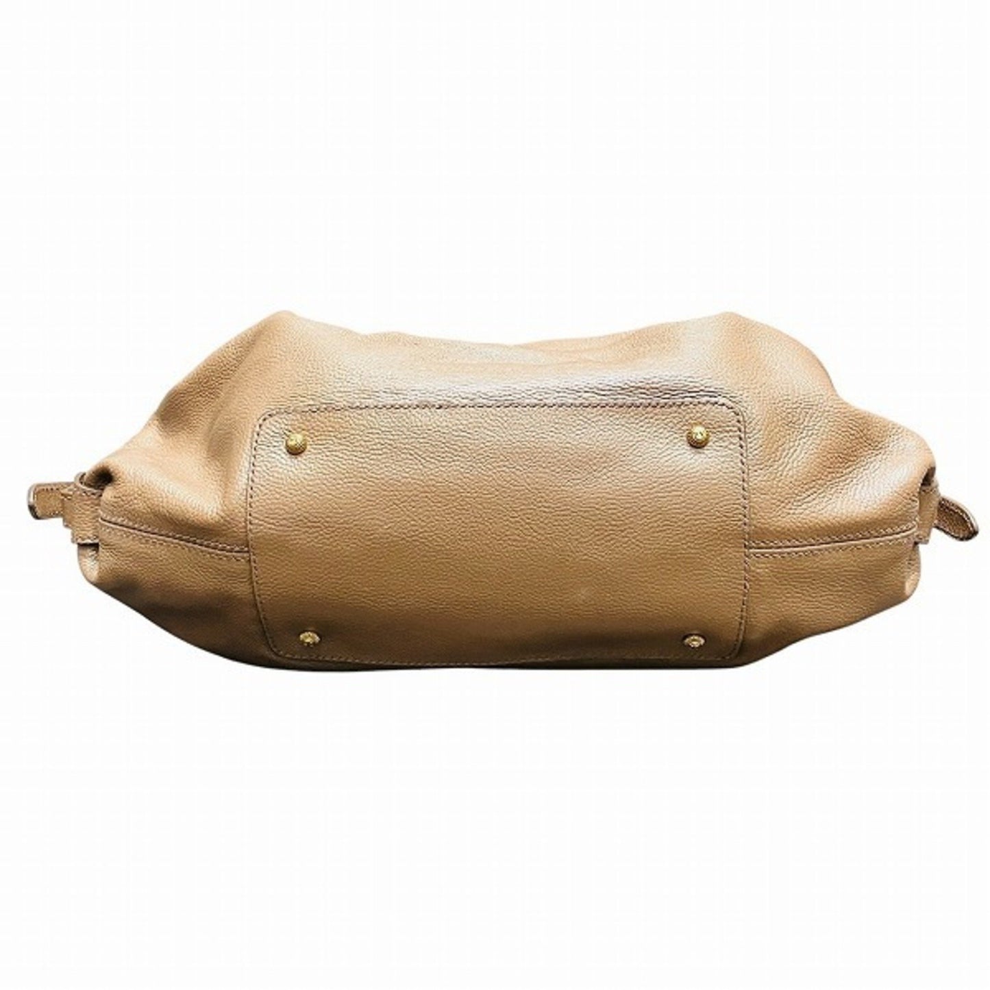 Salvatore Ferragamo Brown Leather Gancini