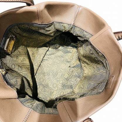 Salvatore Ferragamo Brown Leather Gancini
