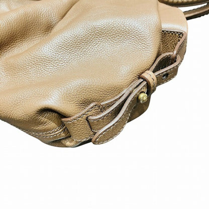 Salvatore Ferragamo Brown Leather Gancini