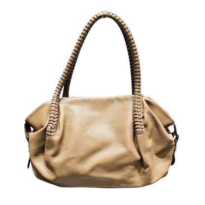 Salvatore Ferragamo Brown Leather Gancini