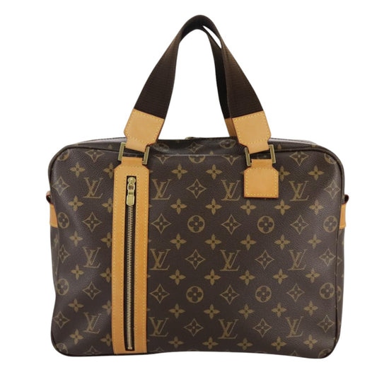 Louis Vuitton Brown Canvas Handbag