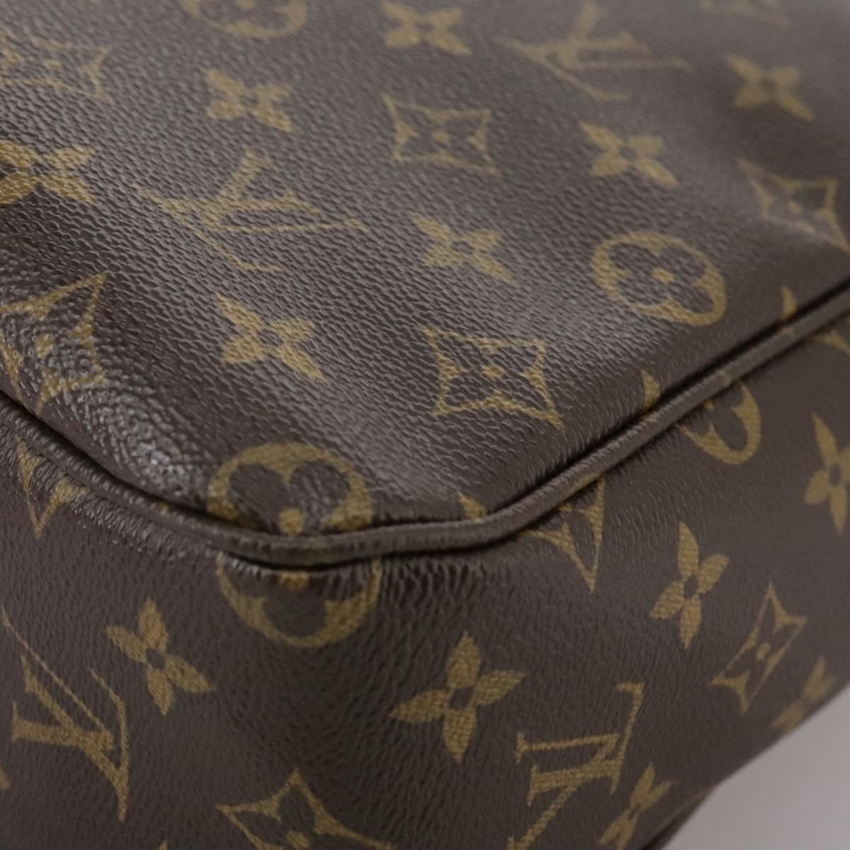 Louis Vuitton Brown Canvas Handbag