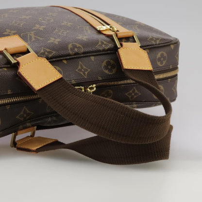 Louis Vuitton Brown Canvas Handbag