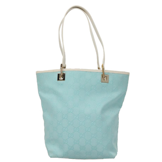 Gucci Blue Canvas Gg Canvas
