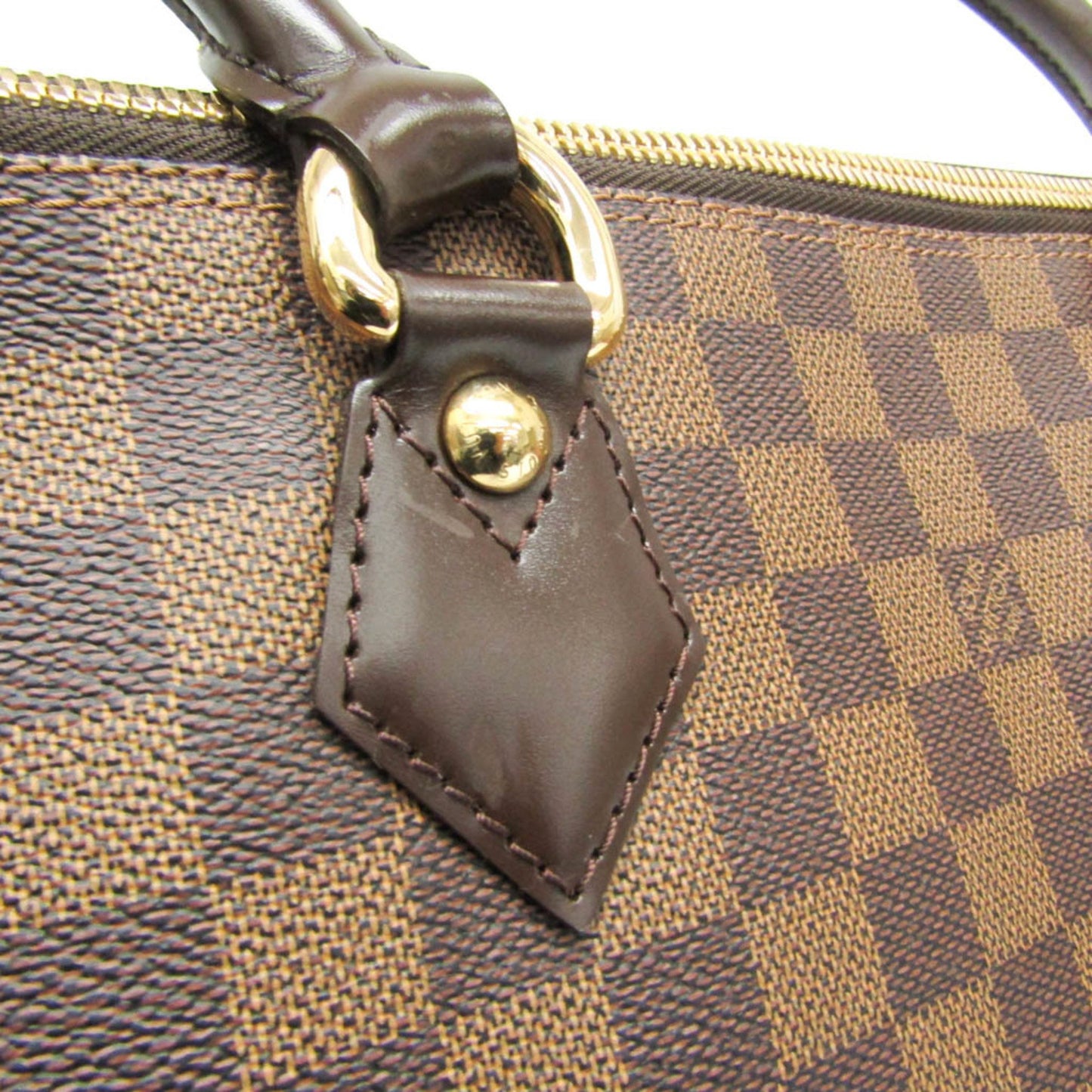 Louis Vuitton Brown Canvas Handbag