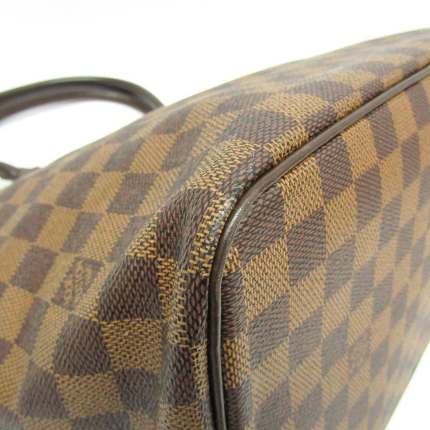Louis Vuitton Brown Canvas Handbag