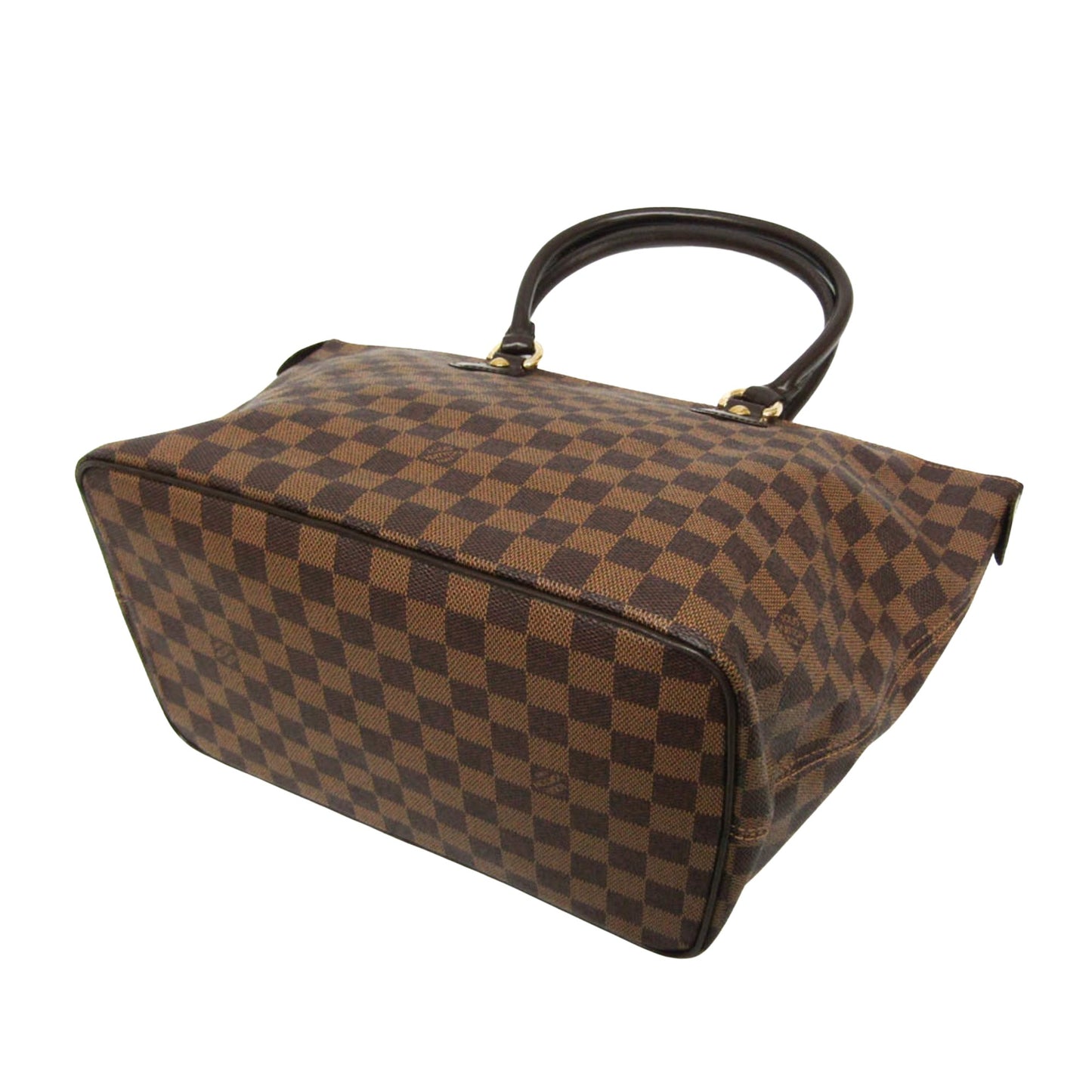 Louis Vuitton Brown Canvas Handbag