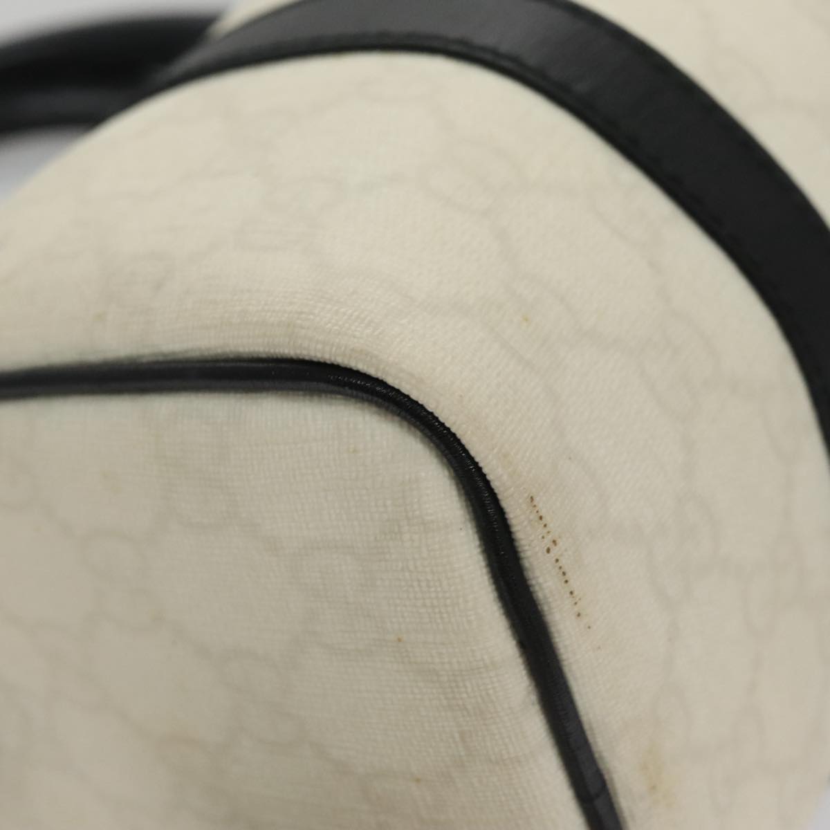Gucci White Canvas Gg Canvas