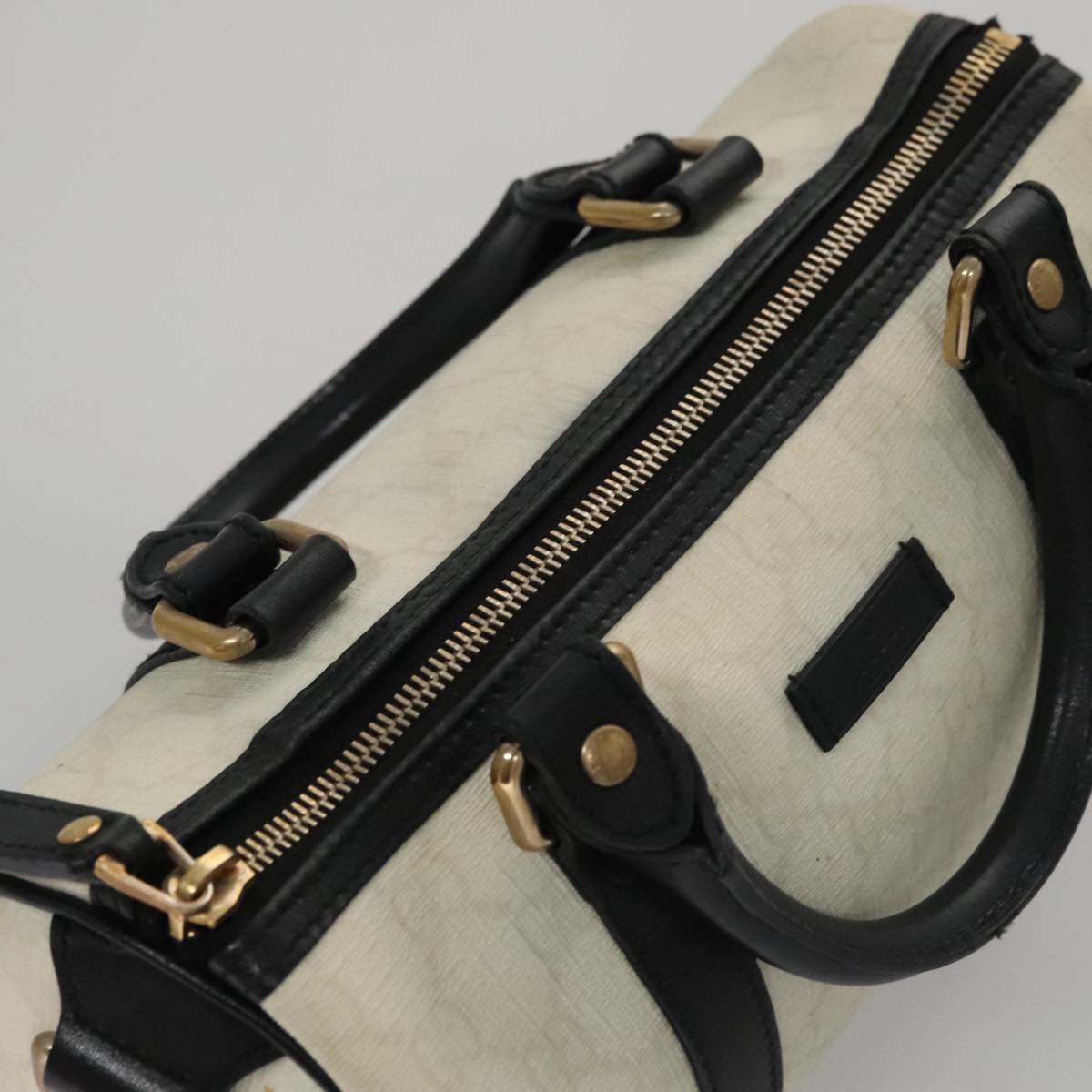 Gucci White Canvas Gg Canvas