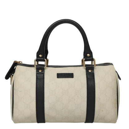 Gucci White Canvas Gg Canvas