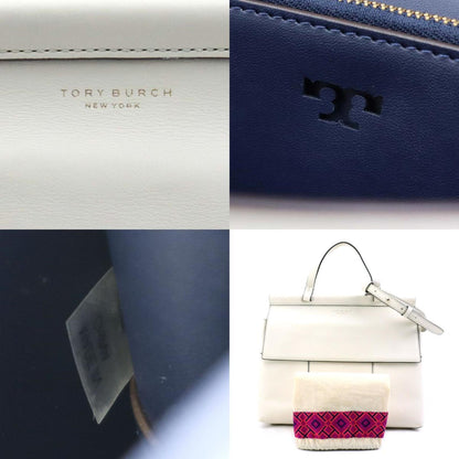 Tory Burch White Leather Handbag