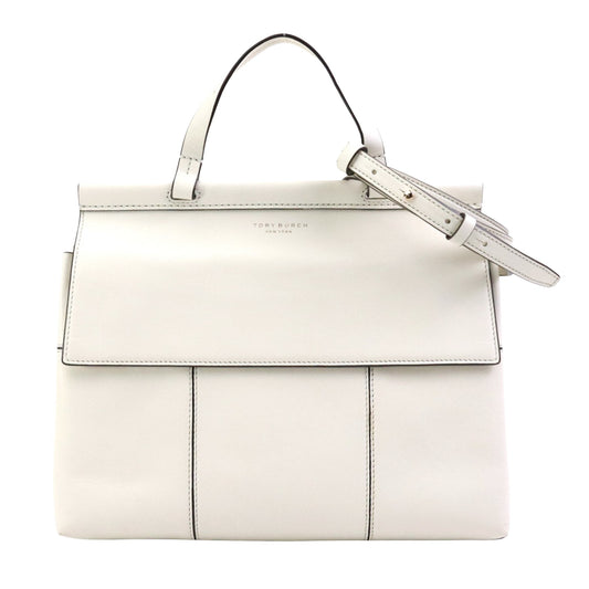 Tory Burch White Leather Handbag