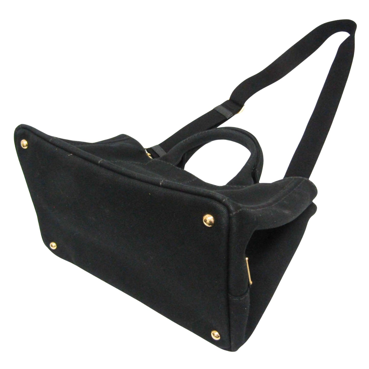 Prada Black Canvas Canapa