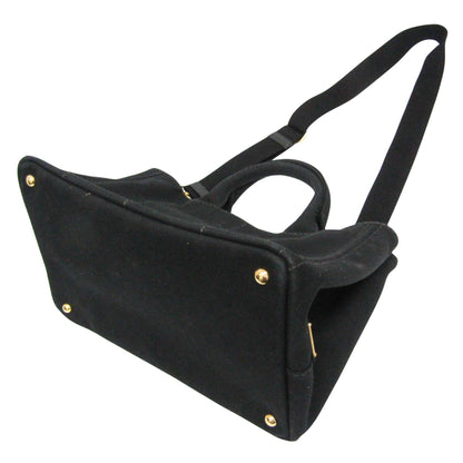 Prada Black Canvas Canapa