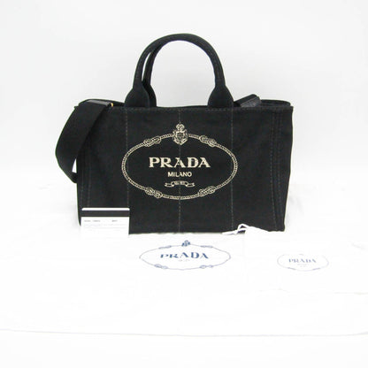 Prada Black Canvas Canapa