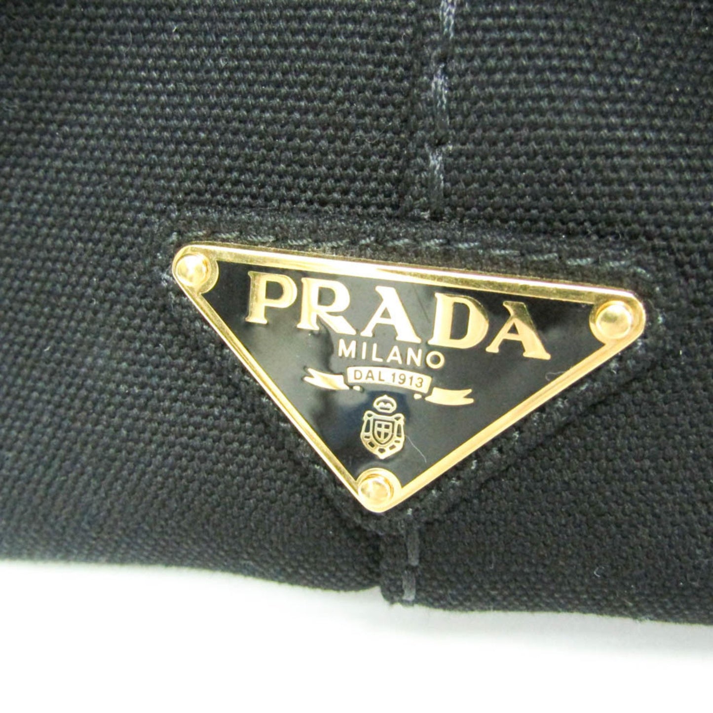 Prada Black Canvas Canapa