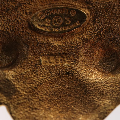 Chanel Gold Metal Brooch