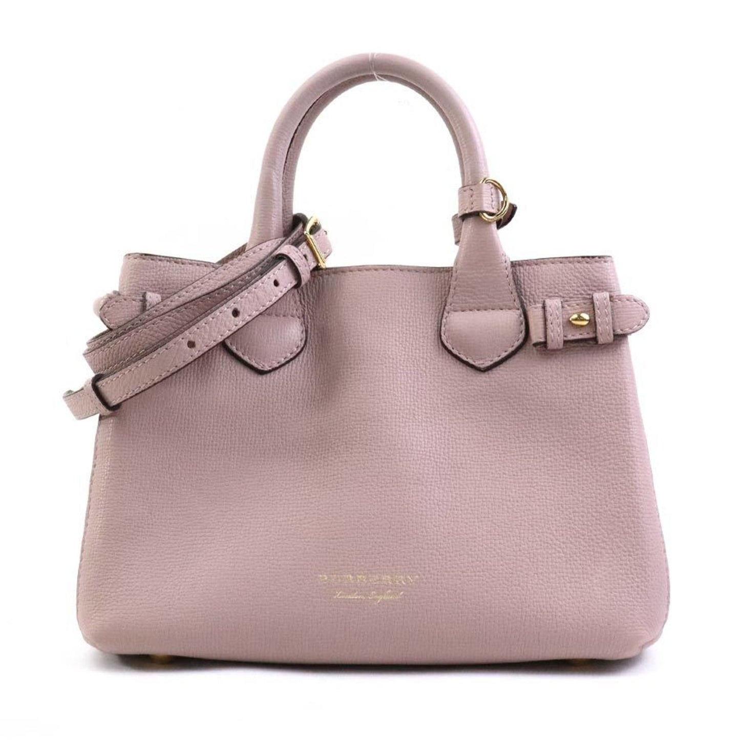 Burberry Pink Leather Banner