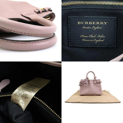 Burberry Pink Leather Banner