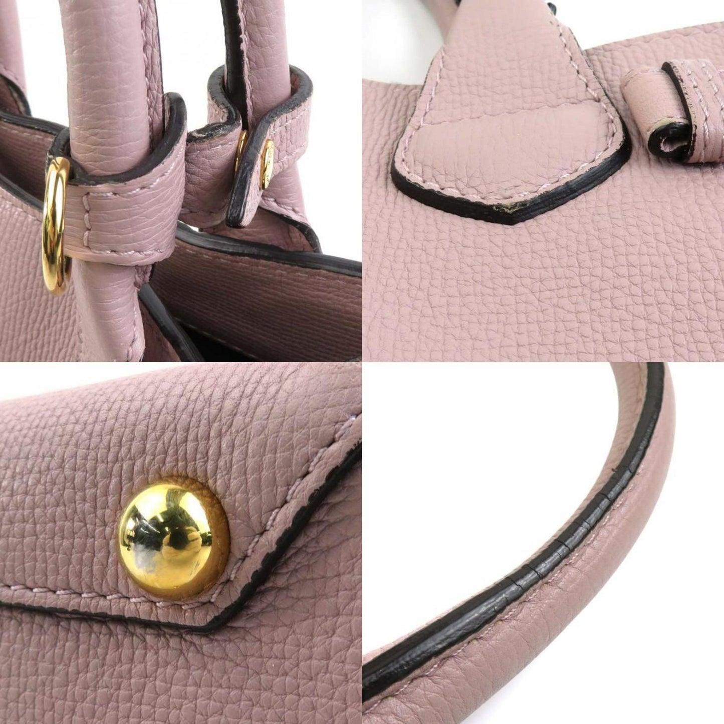 Burberry Pink Leather Banner