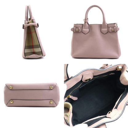 Burberry Pink Leather Banner