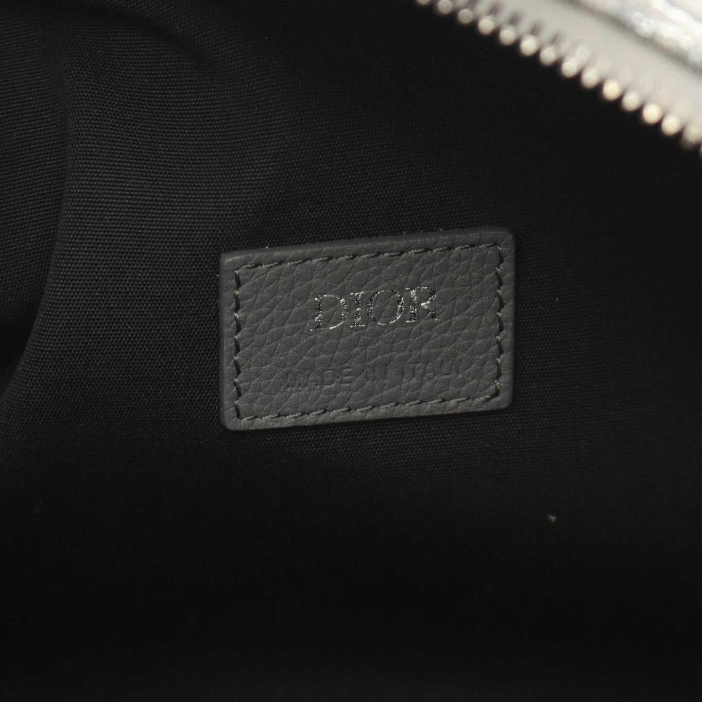 Dior Gray Canvas Lingot
