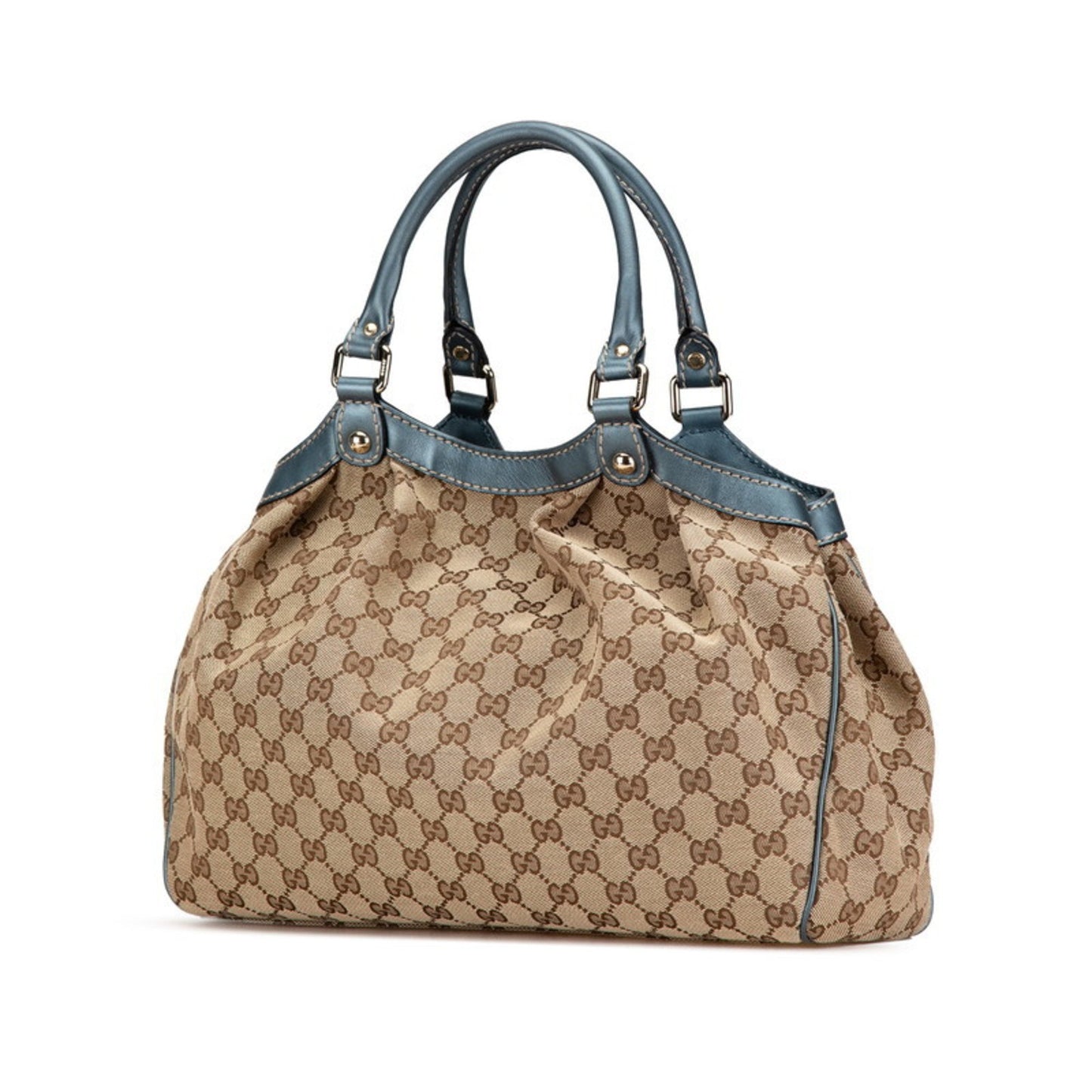 Gucci Brown Canvas Sukey
