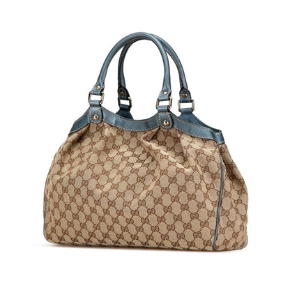 Gucci Brown Canvas Sukey