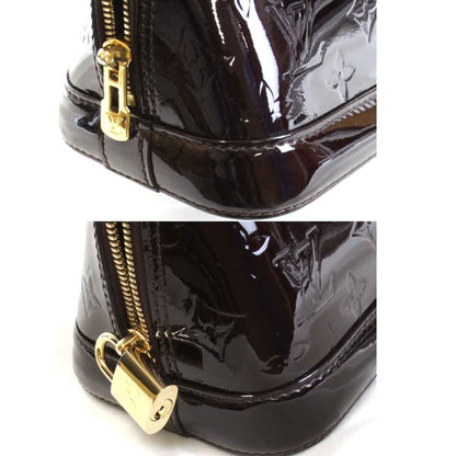 Louis Vuitton Red Patent Leather Alma Bb