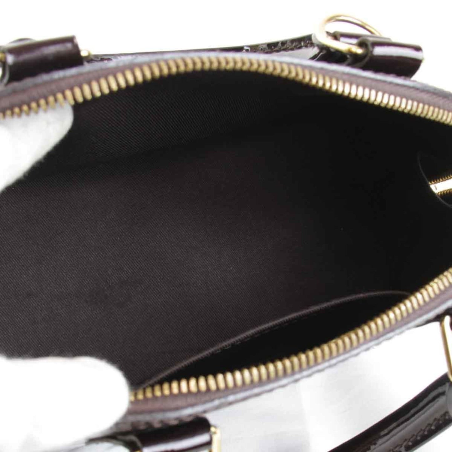 Louis Vuitton Red Patent Leather Alma Bb
