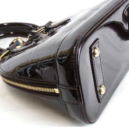 Louis Vuitton Red Patent Leather Alma Bb