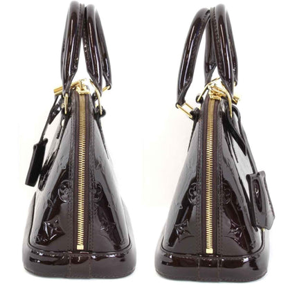 Louis Vuitton Red Patent Leather Alma Bb