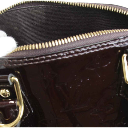 Louis Vuitton Red Patent Leather Alma Bb