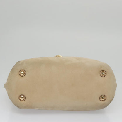 Salvatore Ferragamo Brown Suede Gancini
