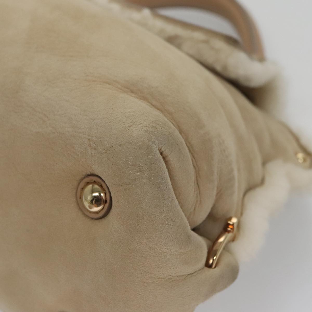 Salvatore Ferragamo Brown Suede Gancini