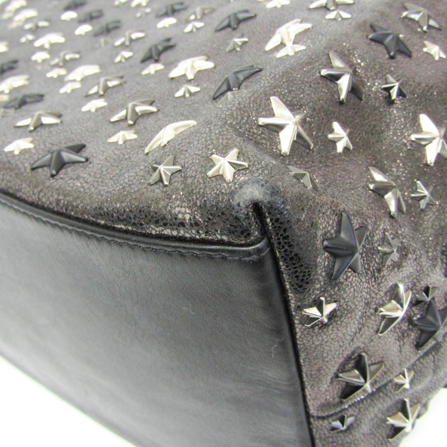 Jimmy Choo Black Leather Tote