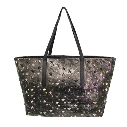 Jimmy Choo Black Leather Tote