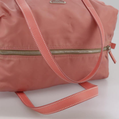 Prada Pink Synthetic Boston