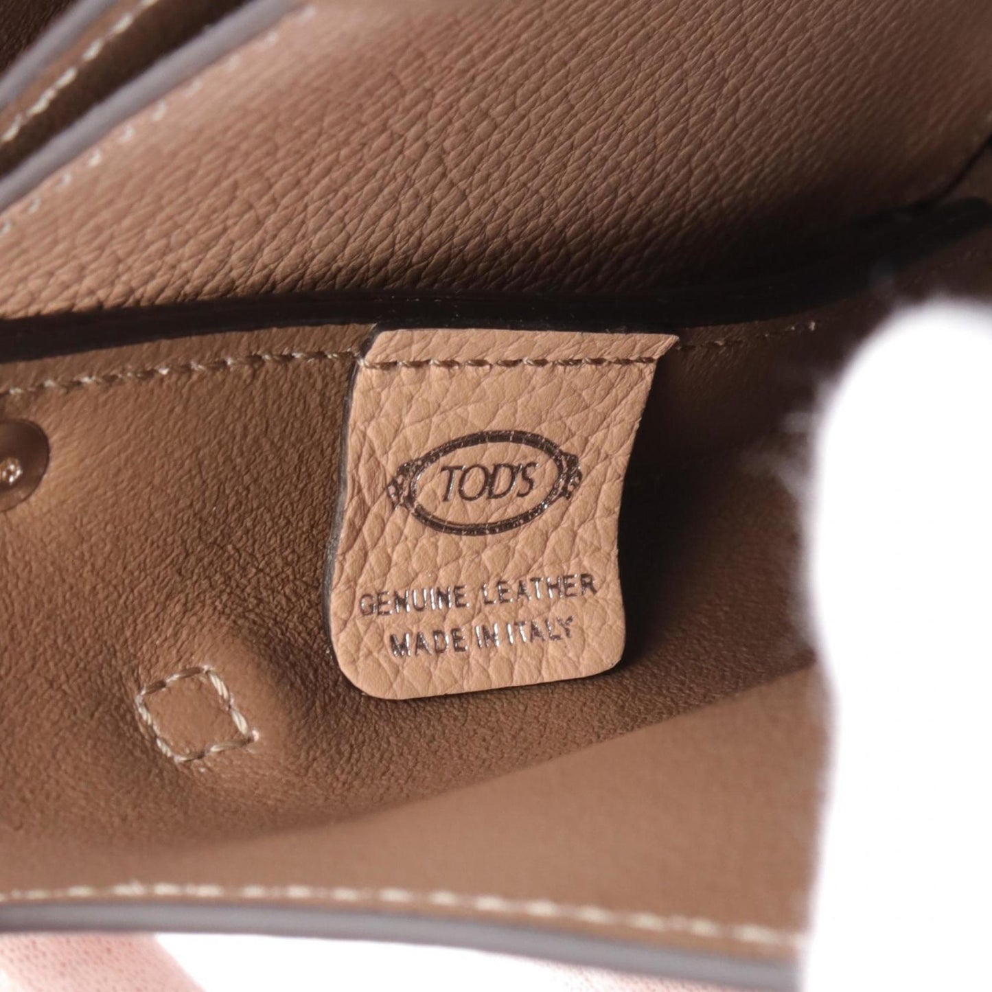 Tod's Pink Leather Handbag