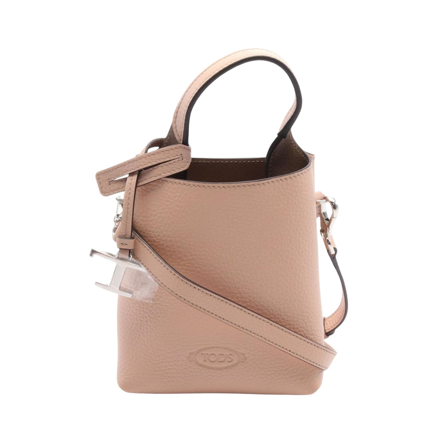 Tod's Pink Leather Handbag