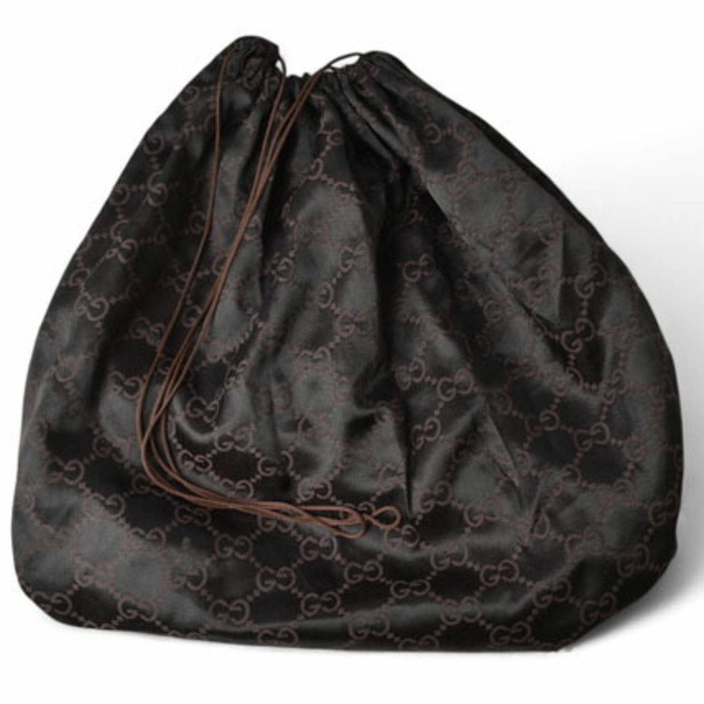 Gucci Black Canvas Bamboo