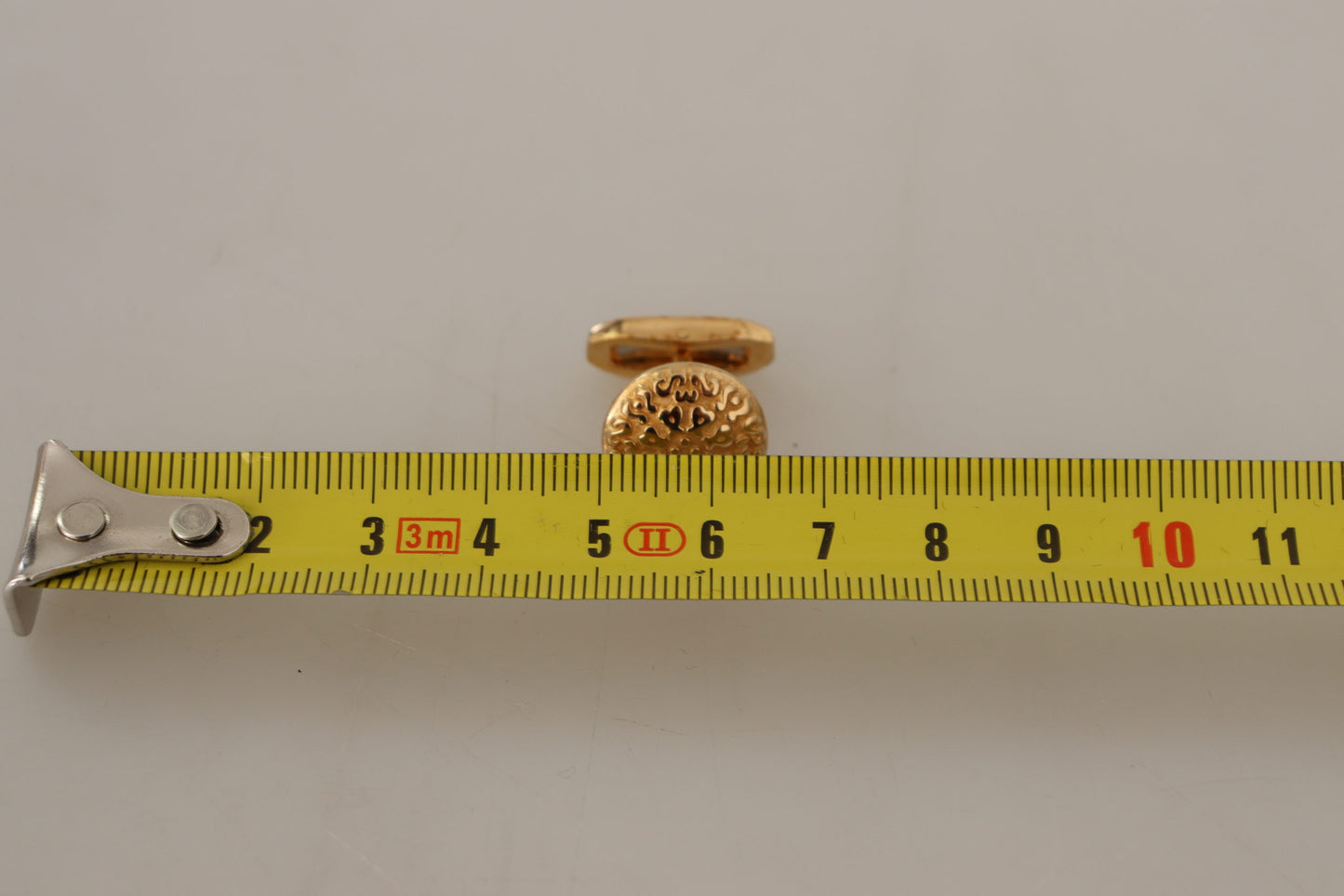 Dolce & Gabbana Elegant Gold Plated Brass Men'S Cufflinks