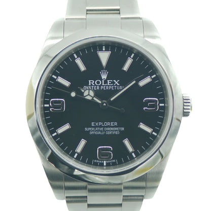 Rolex Black Steel Explorer