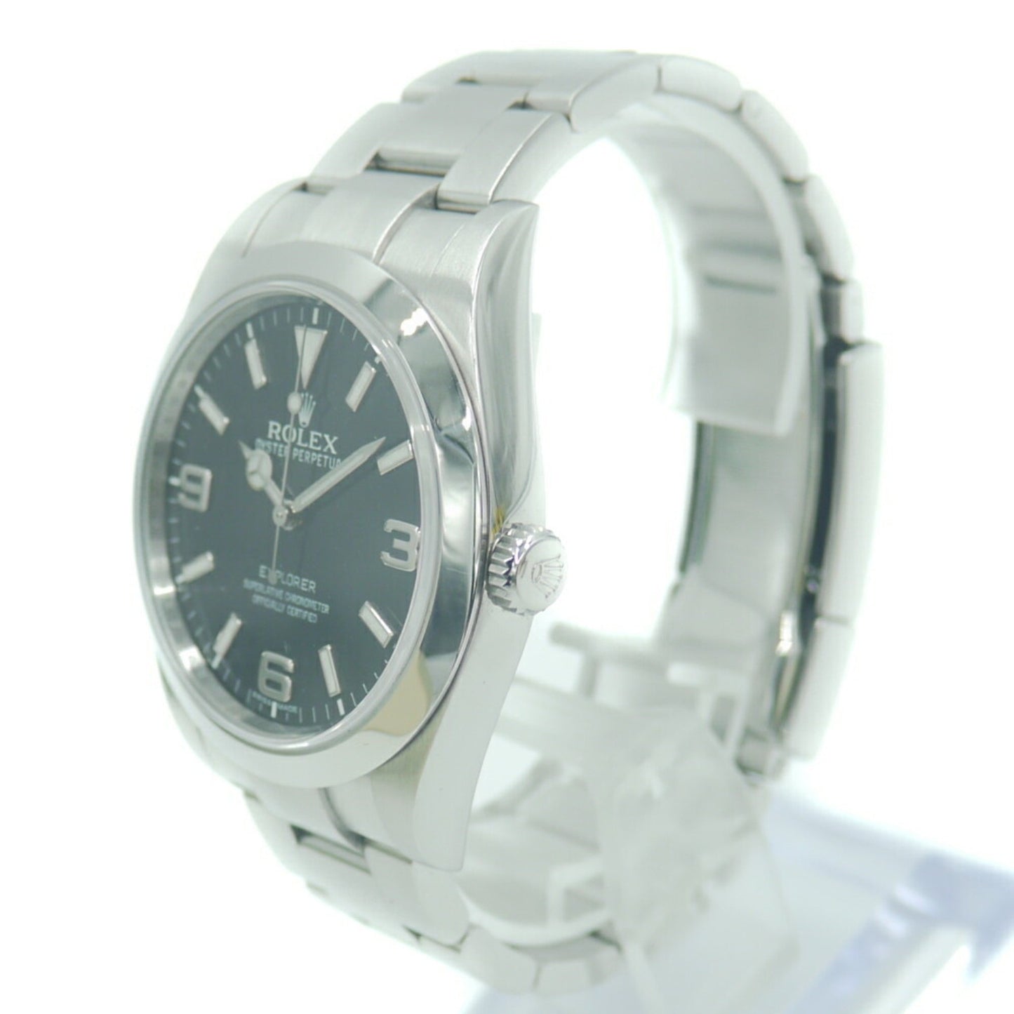 Rolex Black Steel Explorer