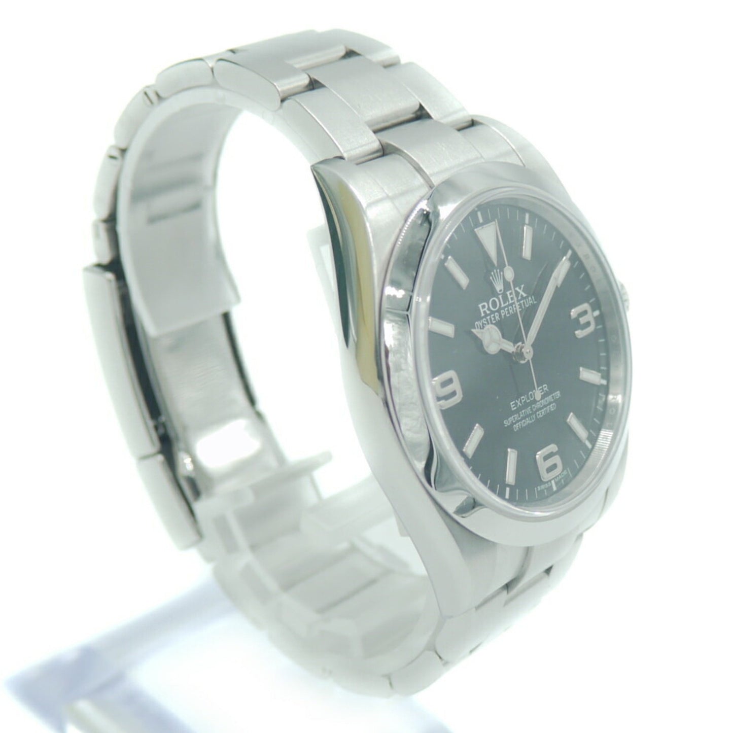 Rolex Black Steel Explorer