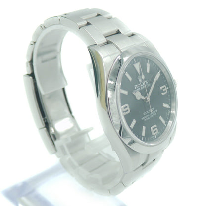 Rolex Black Steel Explorer